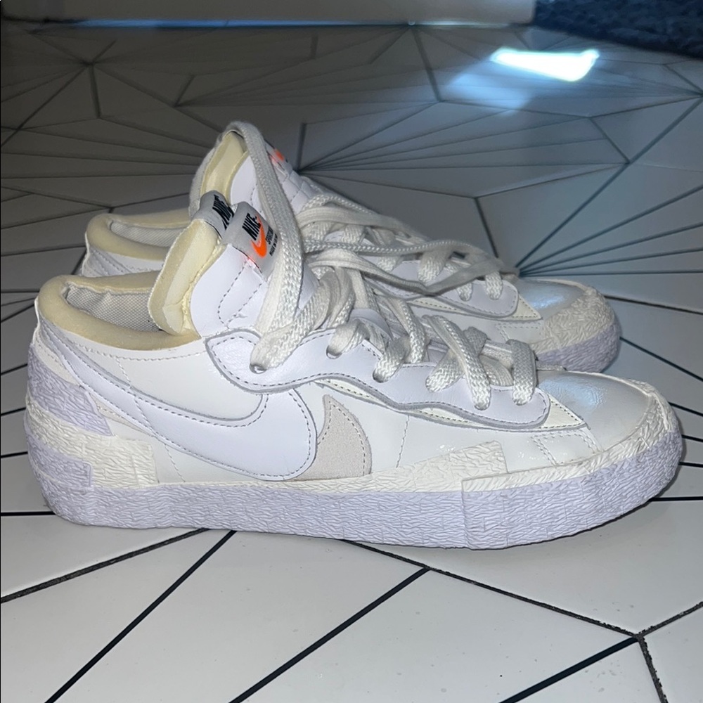 Nike White Low-Top Sneakers